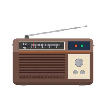 Old Radio 스톡 일러스트