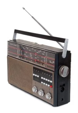 Old radio Stock Photos