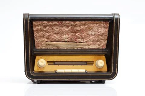 Old radio Stock Photos