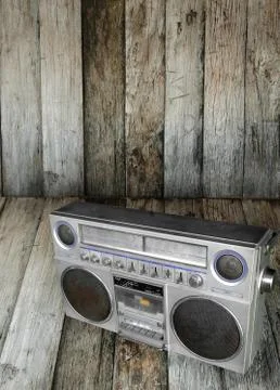 Old radio Foto stock