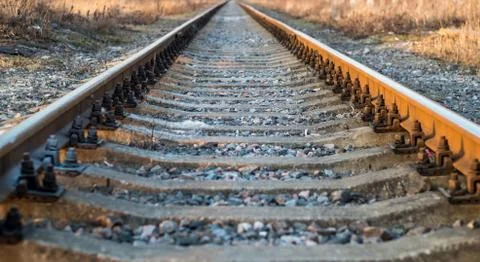 Old railroad Stock Photos