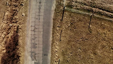 Old railway bridge Stock Footage 89976299