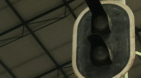 Old railway light Stock Footage 36177137
