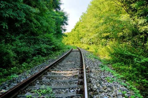 Old railway Stock Photos