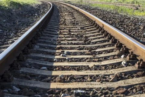 Old railway Stock Photos