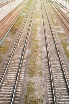 Old railway Stock Photos