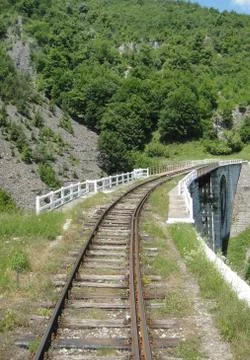 Old railway Stock Photos