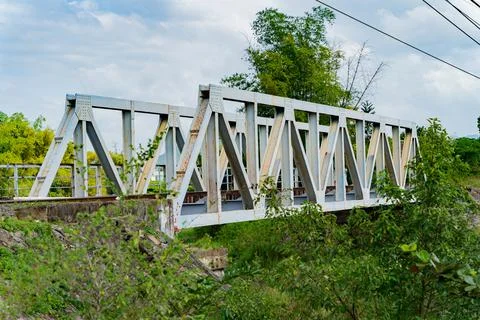The old railway. Foto stock
