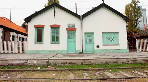 Old Railway station 스톡 동영상 41877645