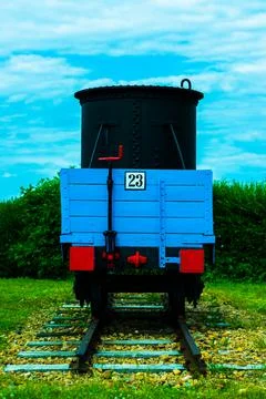 Old railway wagon Stock Photos