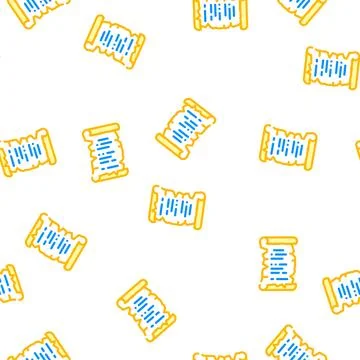 Old recipe cooking vector seamless pattern 스톡 일러스트