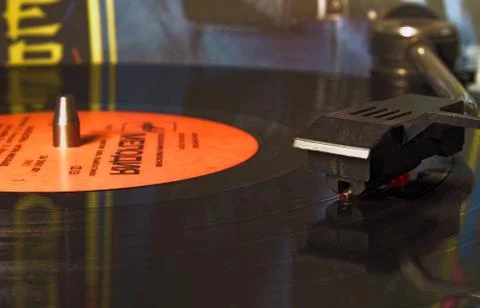 The old record Stock Photos