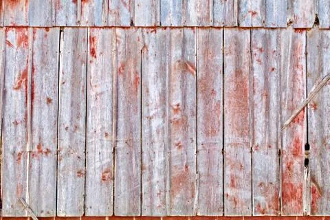 Old Red Barn Siding Stock Photos