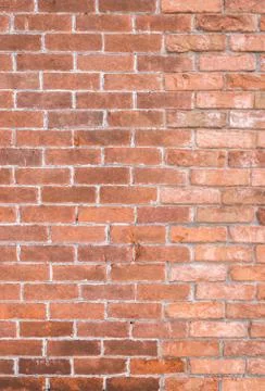 Old red brick rustic wall Stock Photos