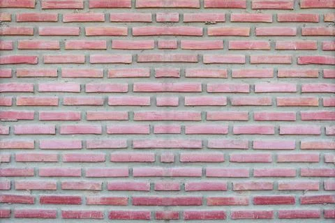 The old red brick wall and dust Stock Photos