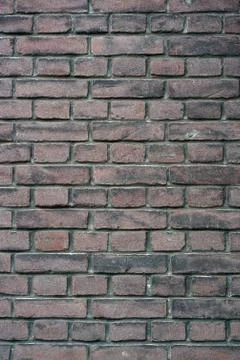 Old red brick wall background Stock Photos