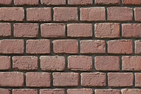 Old red brick wall background Stock Photos