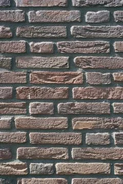 Old red brick wall background Stock Photos