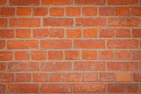 Old red brick wall background Stock-Fotos