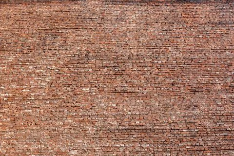 Old red brick wall background Stock Photos