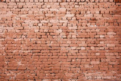 Old red brick wall background Stock Photos