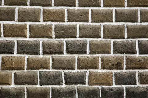 Old red brick wall background Stock-Fotos