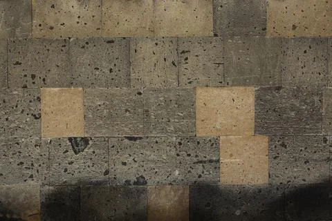 Old red brick wall background Stock Photos