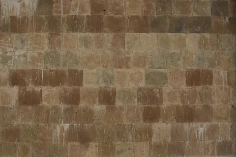 Old red brick wall background 스톡 사진