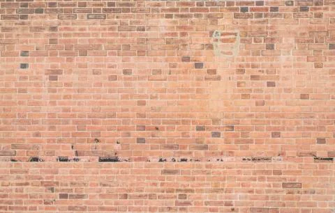 Old red brick wall background,ready for product display montage. Stock Photos
