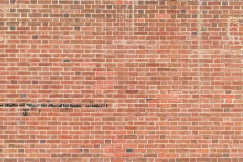 Old red brick wall background,ready for product display montage. Stock Photos