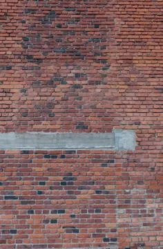 Old red brick wall Stock Photos