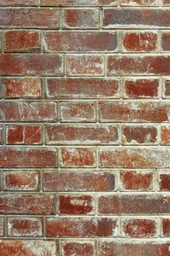 Old red brick wall Stock Photos