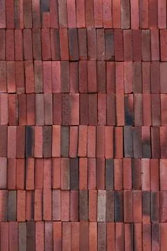 Old red brick wall Stock Photos