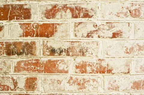 Old red brick wall Stock Photos