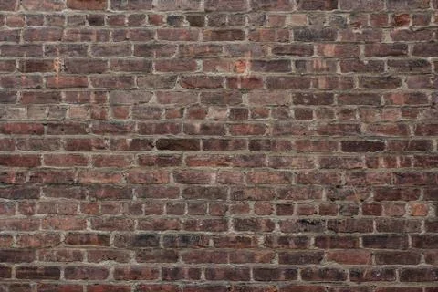 Old Red Brick Wall Stock Photos