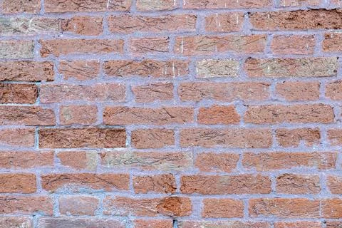 Old Red Brick Wall Stock Photos