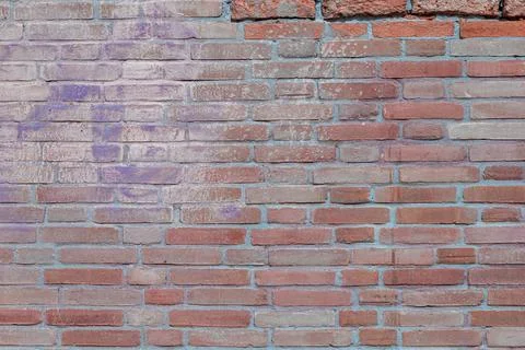 Old Red Brick Wall Stock Photos