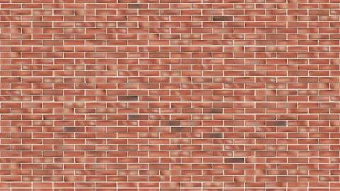 Old red brick wall seamless grunge vector background Stock Illustration