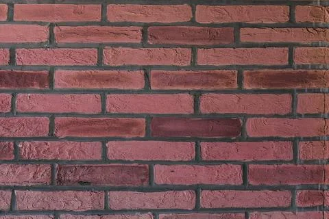 Old red brick wall texture background Stock Photos
