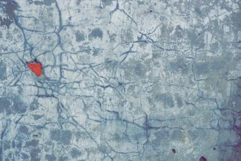 Old red brick wall texture background. cement grey plaster 스톡 사진