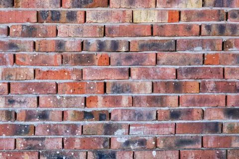 Old red brick wall texture background. Od brick wall texture. Stock Photos