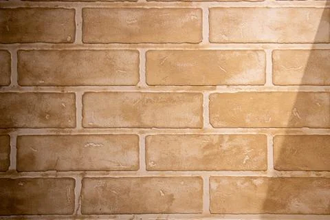 Old red brick wall texture background. CloseUp. Stock Photos