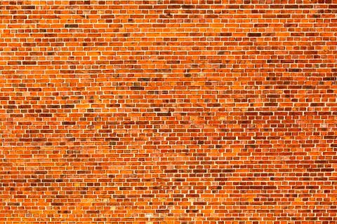 Old red brick wall texture background Stock Photos