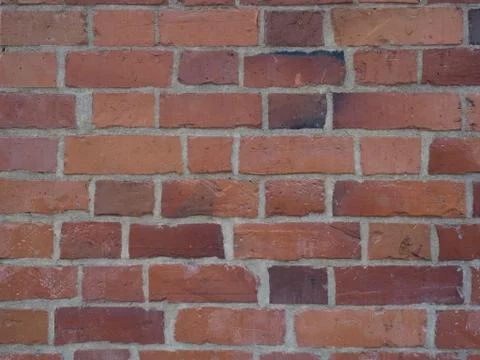 Old red brick wall texture background Stock Photos