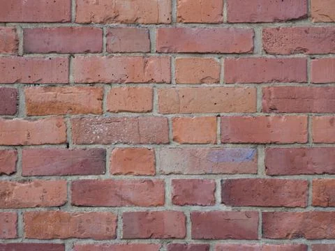 Old red brick wall texture background Stock Photos