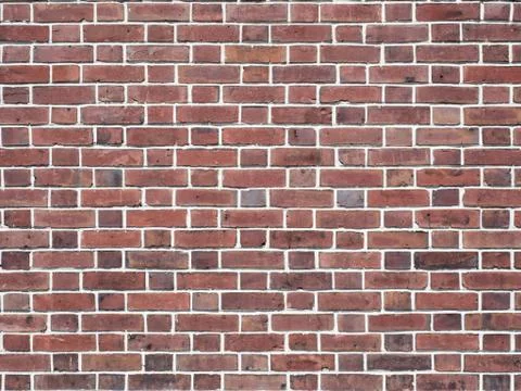 Old red brick wall texture background Stock Photos