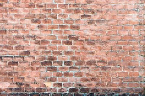 Old red brick wall texture background Stock Photos