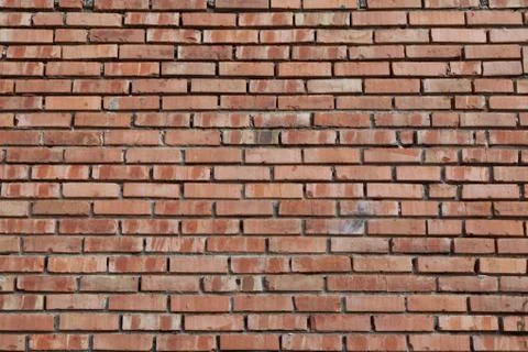 Old red brick wall texture Stock Photos