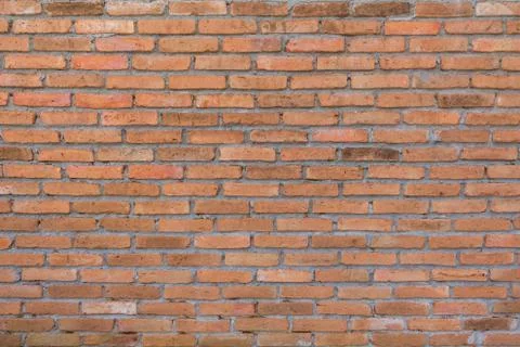 Old red brick wall texture background Stock Photos