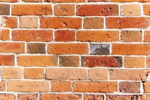 Old red brick wall texture background for design Stock Photos